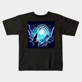 Cat in space Kids T-Shirt